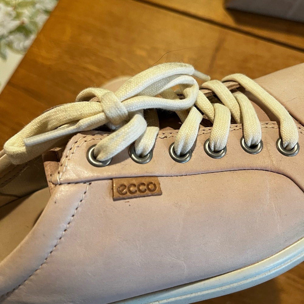 Ecco, leather sneakers, size 10